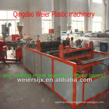 synthetic resin PVC corrugated roof making machine